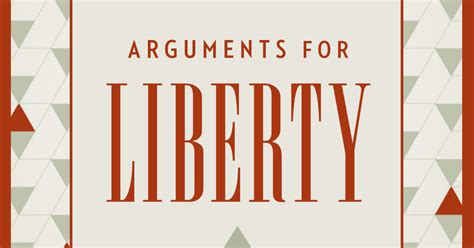 Win Libertarianism Book Arguments For Liberty