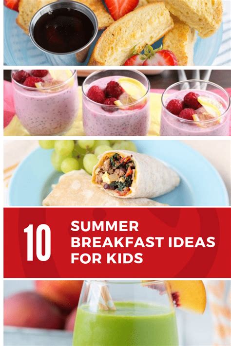 10 Summer Breakfast Ideas Super Healthy Kids
