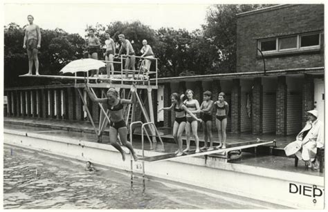 Zwembad Den Haag Jaartal 1960 Tot 1970 Foto S SERC