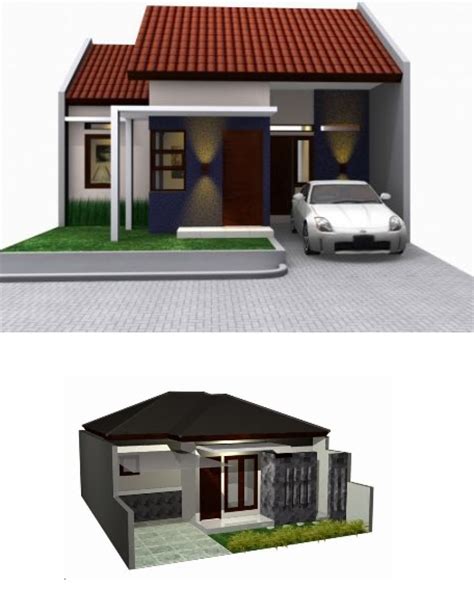 Rumah minimalis sederhana di bekasi rumah akane via. Desain Rumah Minimalis 1 Lantai 3 Kamar Tidur | Desain ...