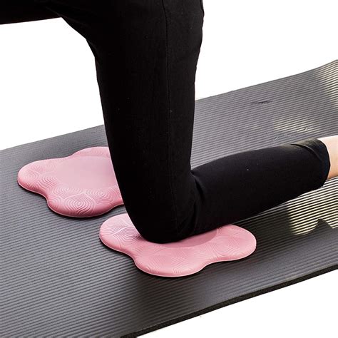 China Yoga Knee Pu Pads Support For Yoga And Pilates Exercise Cushion