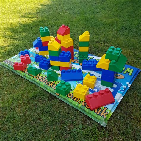 50 Giant Lego Blocks Bouncy Castle Hire In Crowborough Tunbridge
