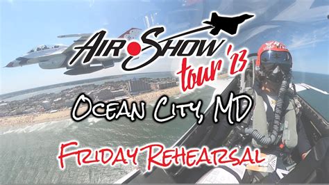 Oc Air Show In Ocean City Air Force Thunderbirds F 35 Lighting Ii