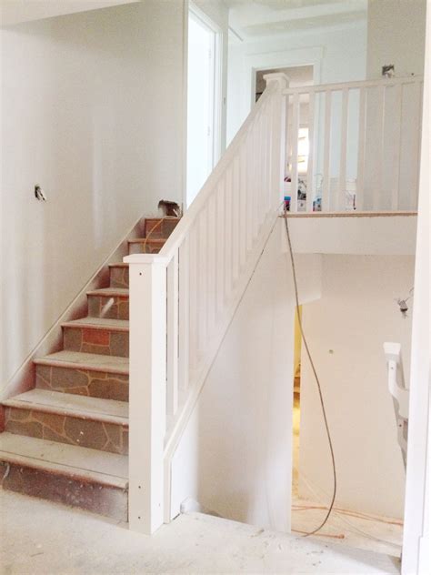 And After House Stairs Split Level Remodel Tri Level House