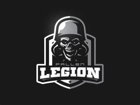 Legion By Ioann Caelum Vector Logos Team Skull Skull Fire Esports