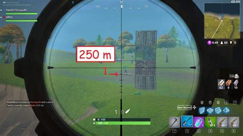 How To Decipher The Range Of Enemies When Sniping Fortnite Insider
