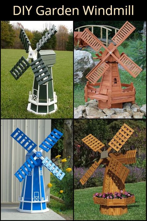 Diy Garden Windmill Craft Projects For Every Fan Garden Windmill