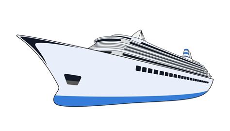 Cruise Ship Vector Illustration 11081819 Vector Art At Vecteezy