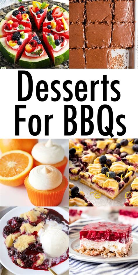 25 Desserts For A Bbq