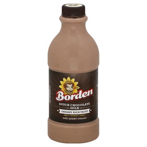 Borden Milk Dutch Chocolate Qt Instacart