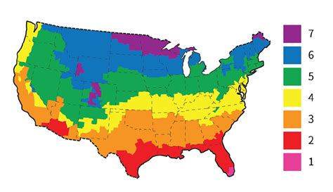 Climate Zone Map Of The United States Clipart Best