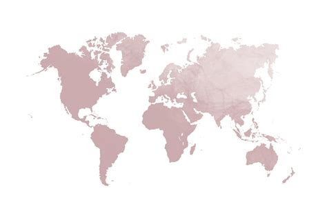 World Map Pink Watercolor Wallpaper Buy Now On Happywall