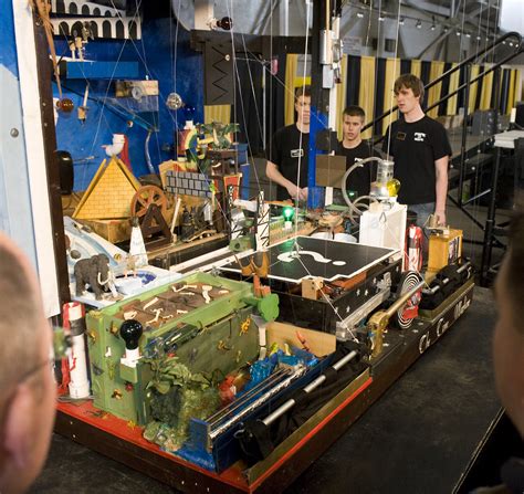 Purdue Rube Goldberg machine shatters Guinness world record, destroys 