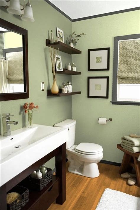 √ 24 Sage Green Bathroom Decorating Ideas In 2020 Green Bathroom