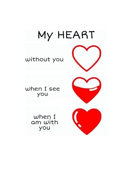 My Heart Without You When I See You And When I Am With You Pictures