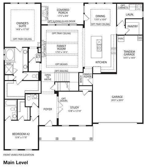 Drees Ashville Floor Plan Floorplansclick