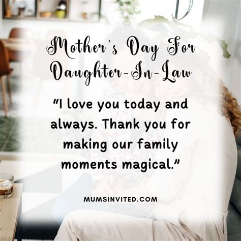 49 Mothers Day Quotes For Daughter In Law Images Mums Invited