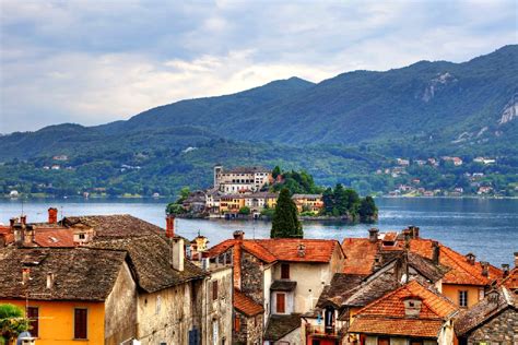 Lake Orta Piedmont Italy