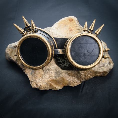 Steampunk Concho Bowler Hat Goggles Dieselpunk Gothic Retro Cosplay Ebay