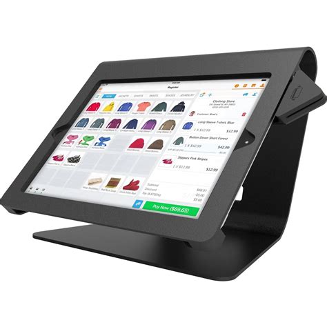 Compulocks Nollie Ipad Mini Pos Counter Top Kiosk Black Stand For