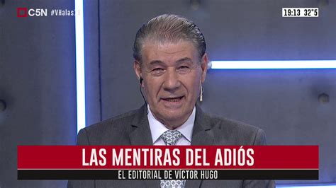 Víctor hugo morales pérez (born 26 december 1947 in cardona, uruguay) is a uruguayan journalist, pundit and writer who has lived and worked in argentina since 1981. Víctor Hugo Morales : Editorial 09/12/2019 - YouTube