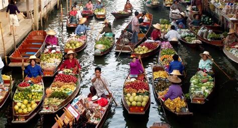 5 Must Visit Floating Markets In And Around Bangkok Travelpeppy