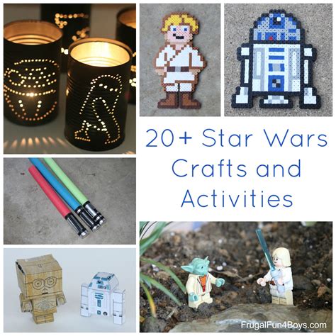 Star Wars Crafts And Activities For Kids Frugal Fun For Boys