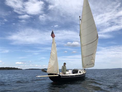 A Sailor And His Pocket Cruiser Maine Boats Homes And Harbors