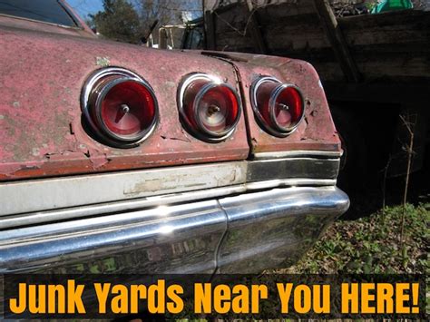 We are a salvage yard, junk car buyer, and supplier of used auto parts, used engines, and used transmissions. Junk Yards Near Me Find Used Auto Parts