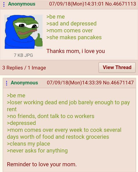 anon so much loves his mom greentext