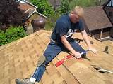 Pictures of Steep Roof Repair