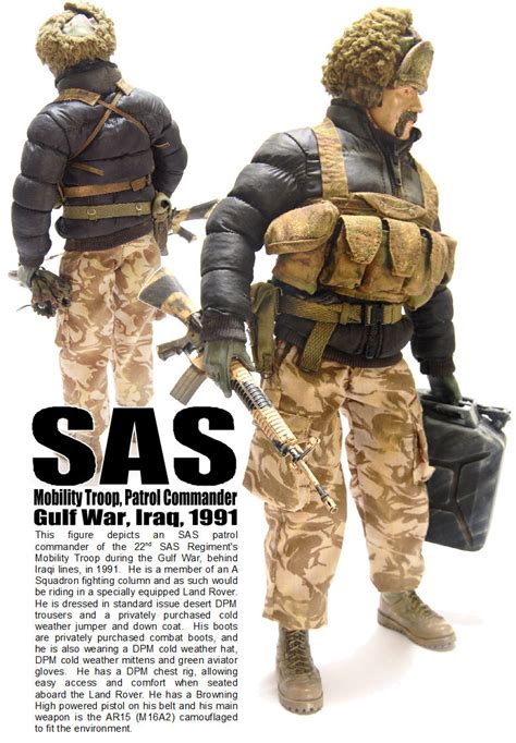 Sas Mobility Troop Gulf War 1991 Combatsix