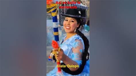 Hermosa Cholita Bailando Morenada 👍 Youtube