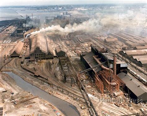 The Bethlehem Steel Complex Aerial View 1970s Wny Heritage
