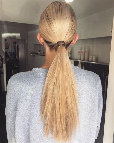 Sleek Ponytail Ponytail Extension Clip In Ponytail Extensions Clip