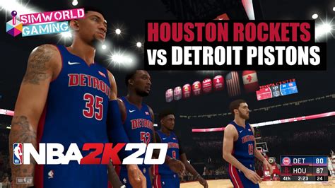 Rockets regular season game log. Houston Rockets vs Detroit Pistons // NBA 2K20 PC Gameplay ...