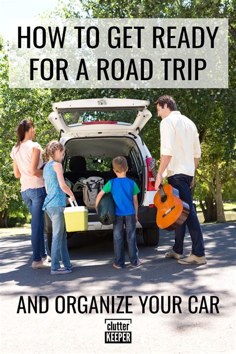 Travel Tips To Organize Your Car For A Road Trip Clutter Keeper®