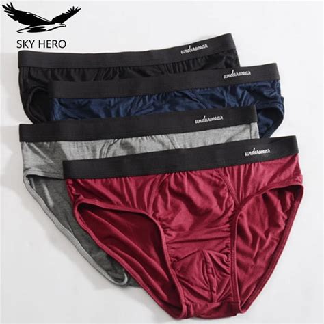 4pcslot Mens Briefs Underwear Male Underpants Men Sexy Briefs China