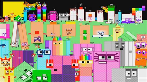 Numberblocks Band Retro 41 50 Youtube Images And Photos Finder
