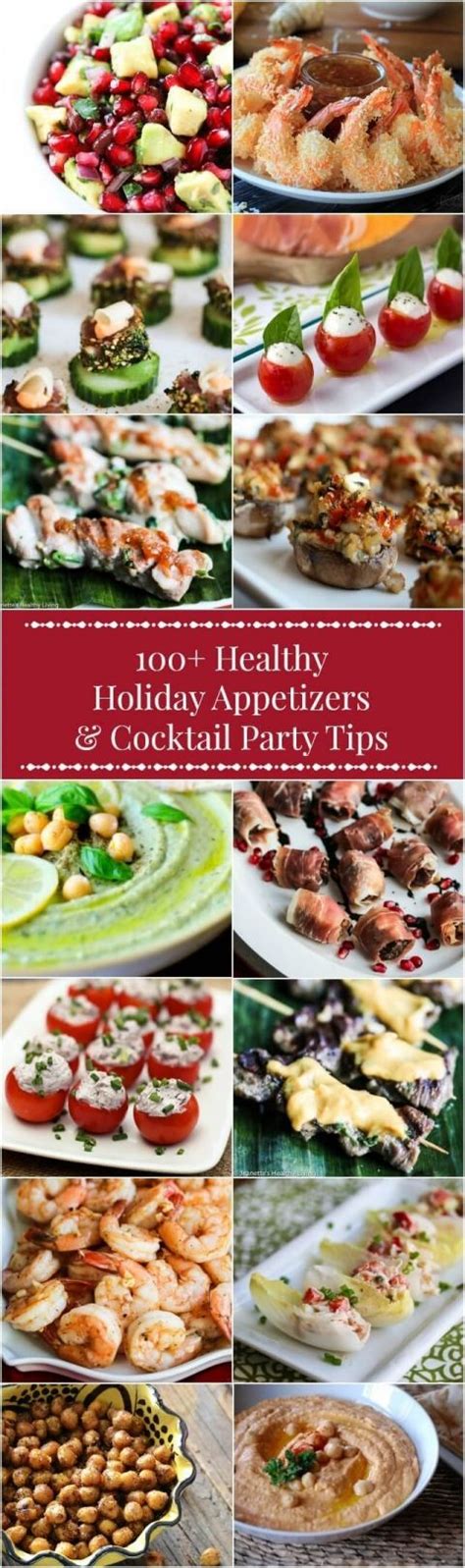 Cranberry meatballs, baked brie, olive crostini, and more! 100+ Healthy Holiday Appetizer Recipes + Cocktail Party ...