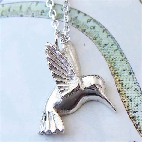 Hummingbird Necklace By Heather Scott Jewellery Notonthehighstreet Com