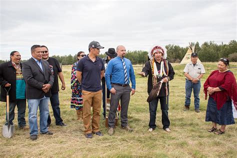Alexis Nakota Sioux Nation Ground Breaking Ceremony