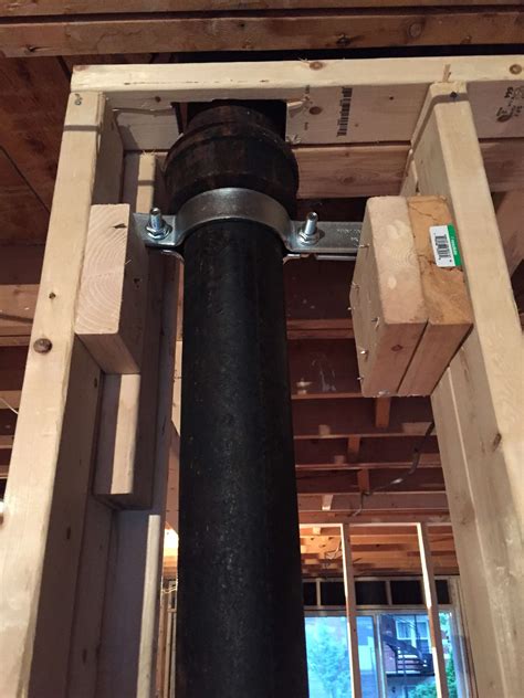Cutting Vertical Cast Iron Pipe Home Improvement Forum