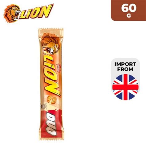 Buy Nestle Lion Duo White Chocolate Bar 60 G توصيل