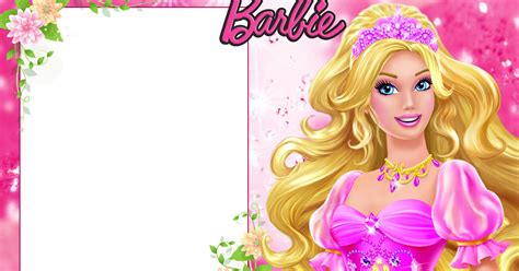 Barbie Invitaciones Y Marcos Para Imprimir Gratis Barbie Free Printables Printable Frames