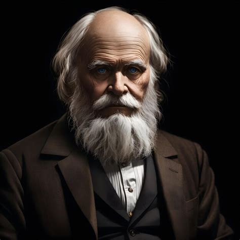 Premium Ai Image Charles Darwin Naturalist Biologist Theory Of