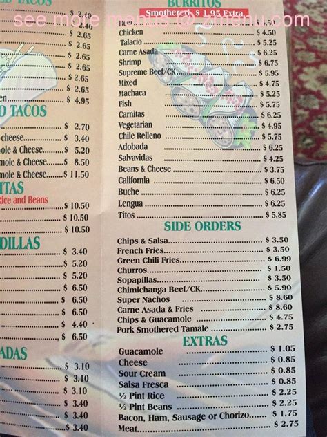 Restoran või hamburgerirestoran, alfonso's mexican food payson, ameerika ühendriigid. Online Menu of Alfonsos Mexican Food Restaurant, Colorado ...