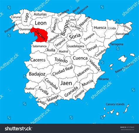 Zamora Spain Map Get Latest Map Update