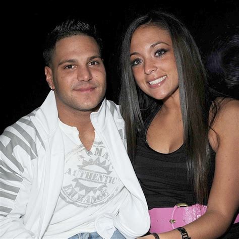 Sammi Giancola And Ronnie Magro Jersey Shore From Reality Tv Hookups E News