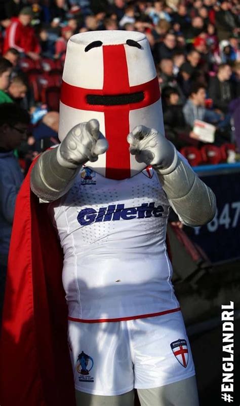 England Rl Mascot With Images Rugby League Mascot Sports Advertising